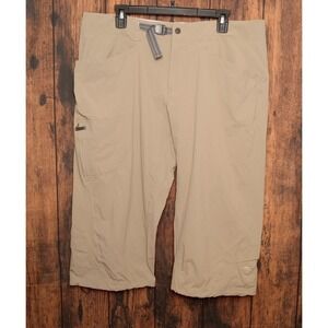 Mountain Hardwear Women's Capri Pants Size 14‎ Beige